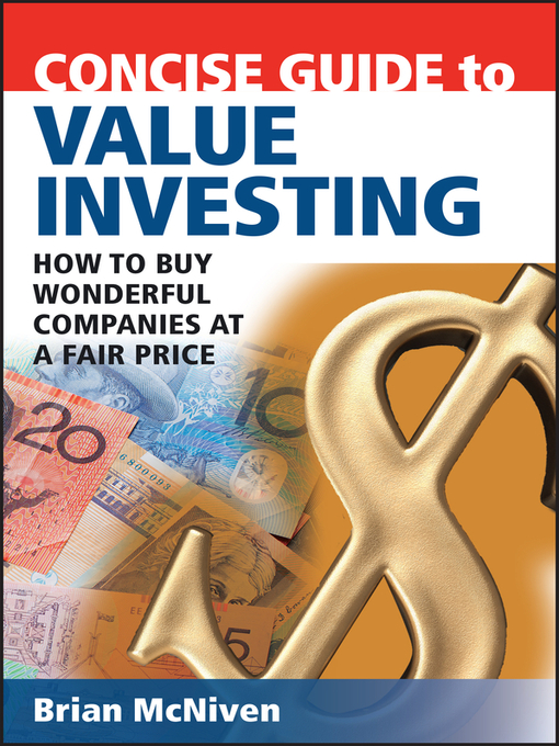 Title details for Concise Guide to Value Investing by Brian McNiven - Available